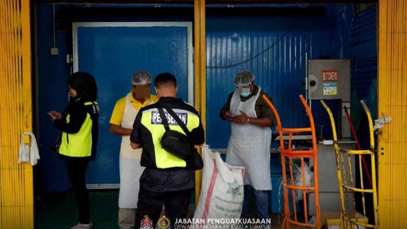 Pasar Borong Kuala Lumpur digempur
